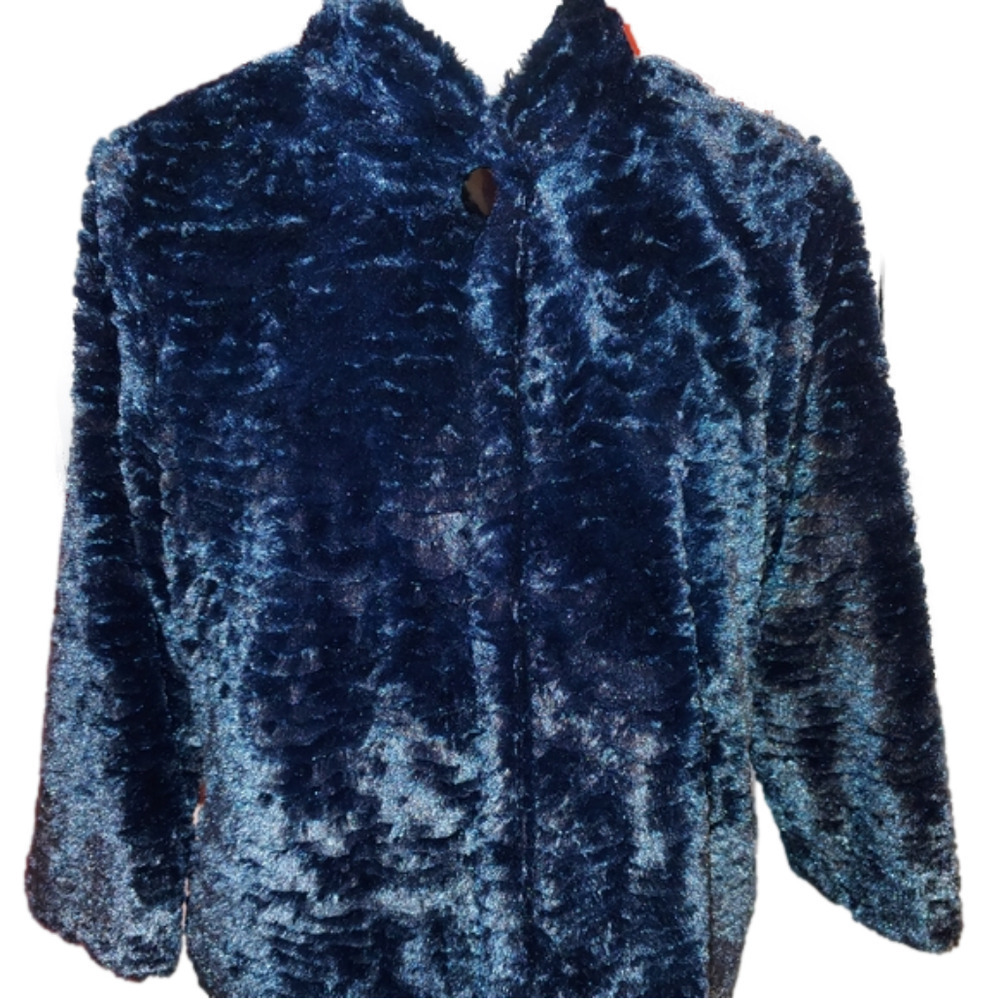 Alfred Dunner Faux Fur Jacket 10